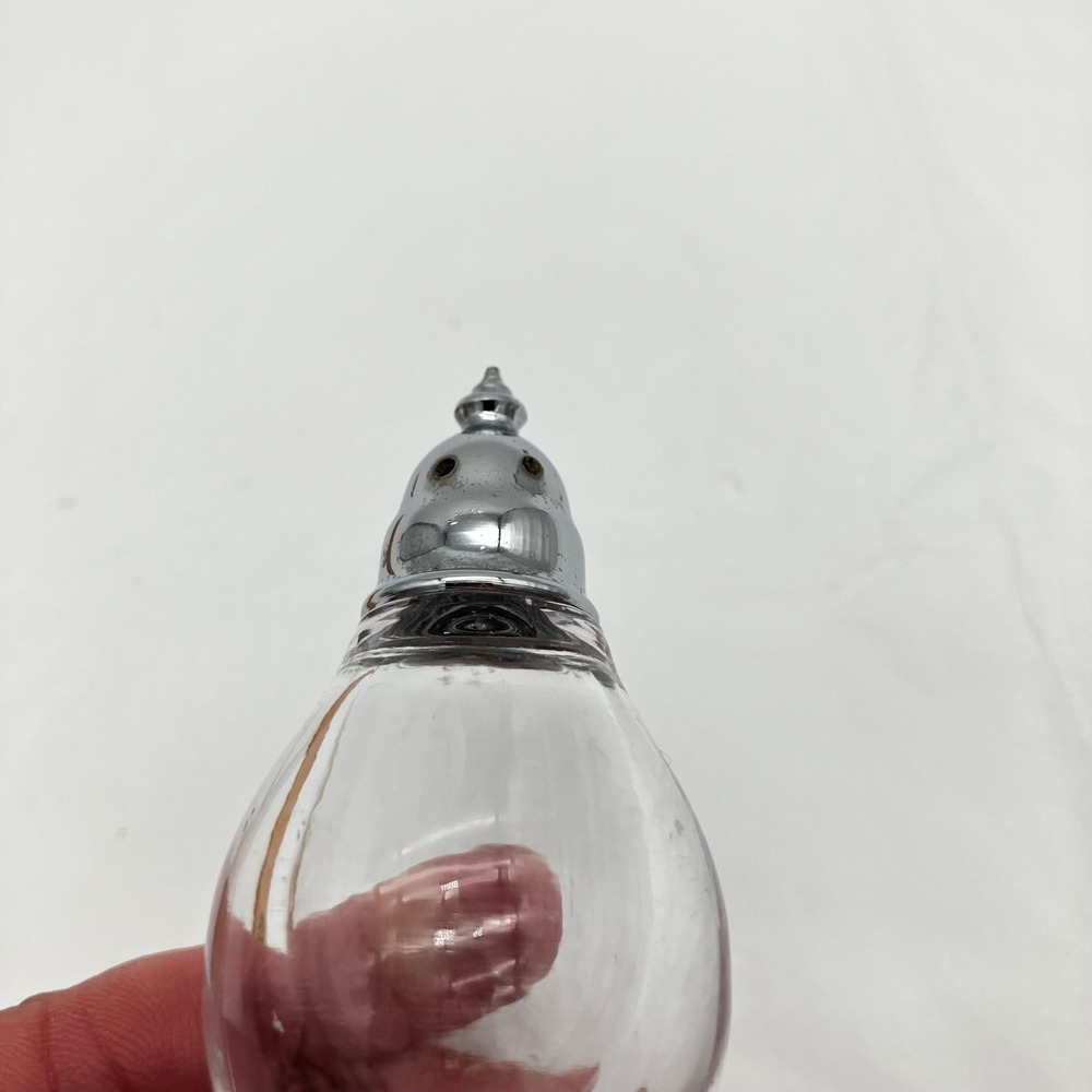 Imperial Glass Shaker Candlewick Pattern 400 3in Clear Vintage Beaded Base - Picture 5 of 10